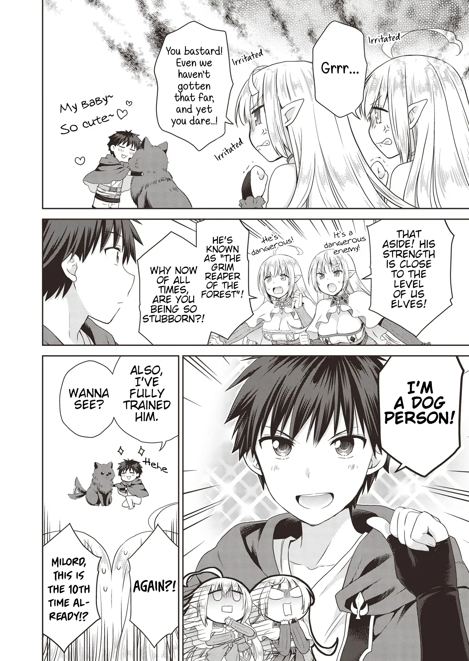 Read Dakara Katte ni Yuusha Toka Haou ni Nintei Sunno Yamero yo! ~Elf Zoku mo Kokuou-sama mo Hirefusu Hodo Ore wa Idai na Yakuwarirashii~ Manga Online