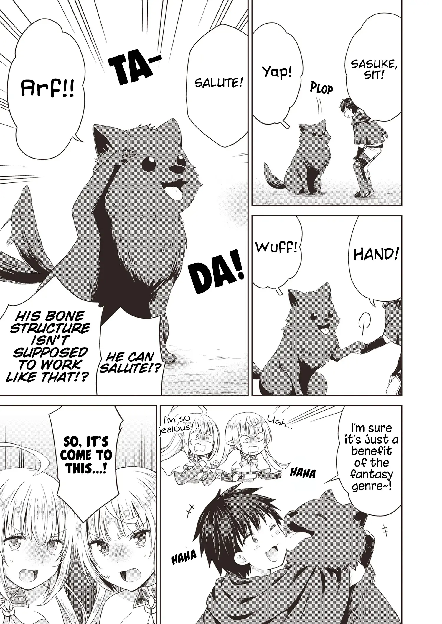 Read Dakara Katte ni Yuusha Toka Haou ni Nintei Sunno Yamero yo! ~Elf Zoku mo Kokuou-sama mo Hirefusu Hodo Ore wa Idai na Yakuwarirashii~ Manga Online