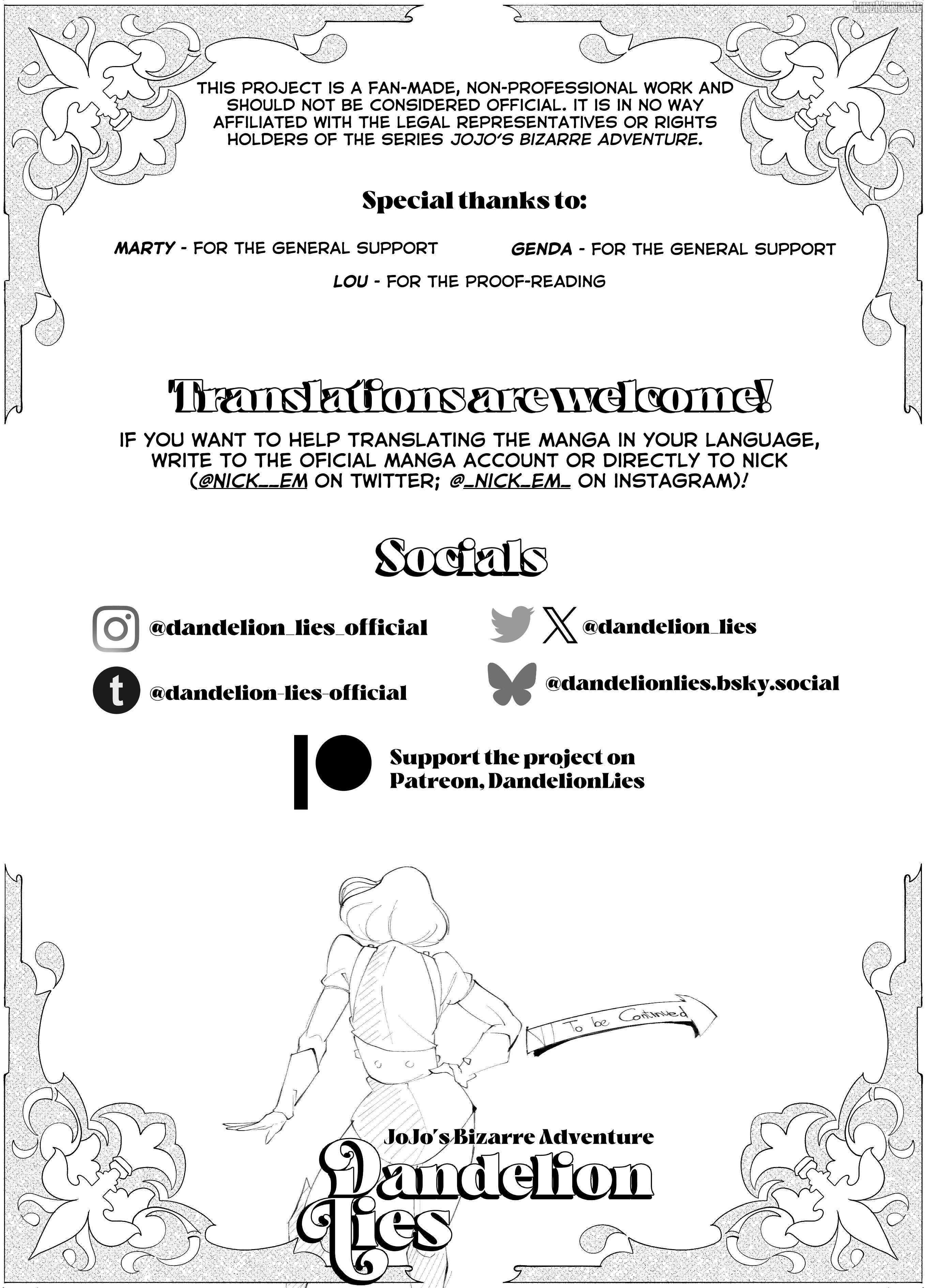 Read Dandelion Lies Manga Online