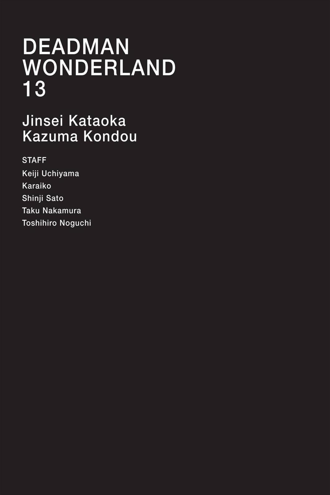 Read Deadman Wonderland Manga Online