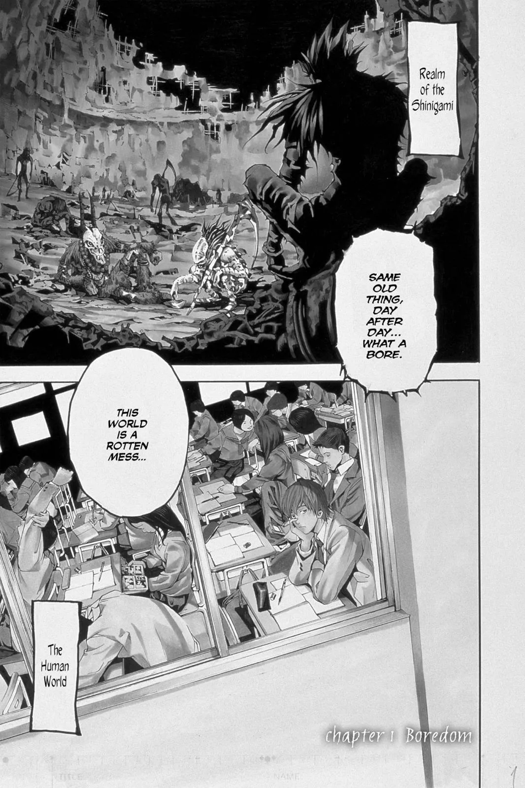 Read Death Note Manga Online