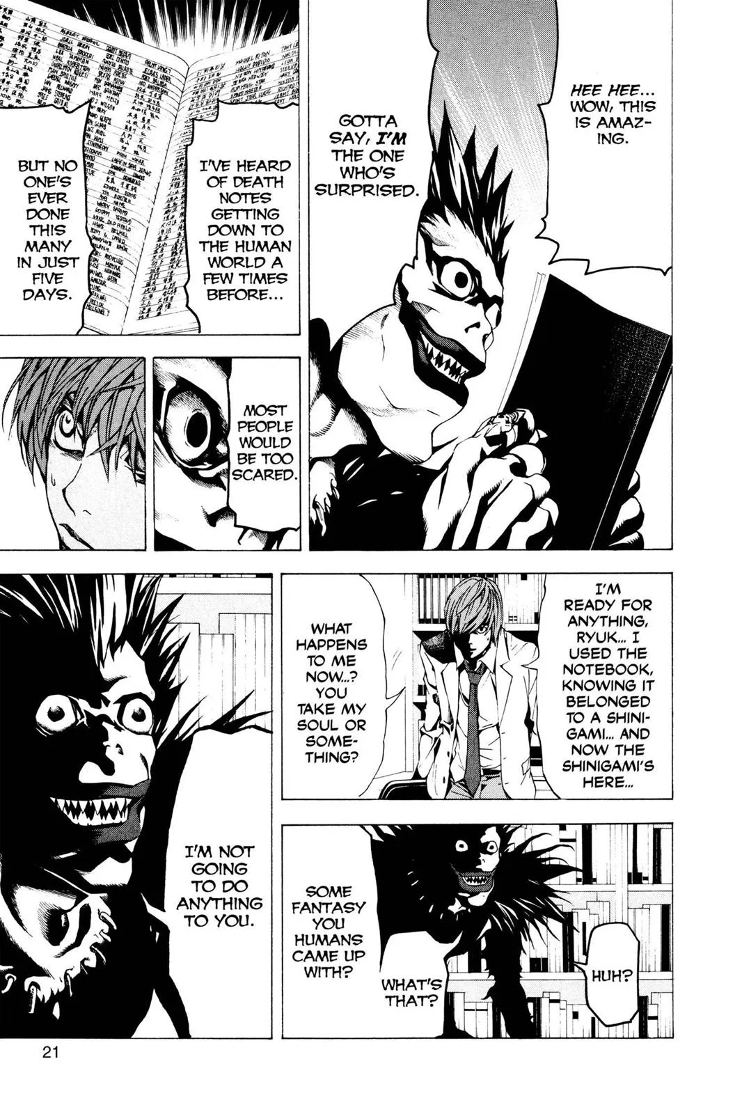 Read Death Note Manga Online