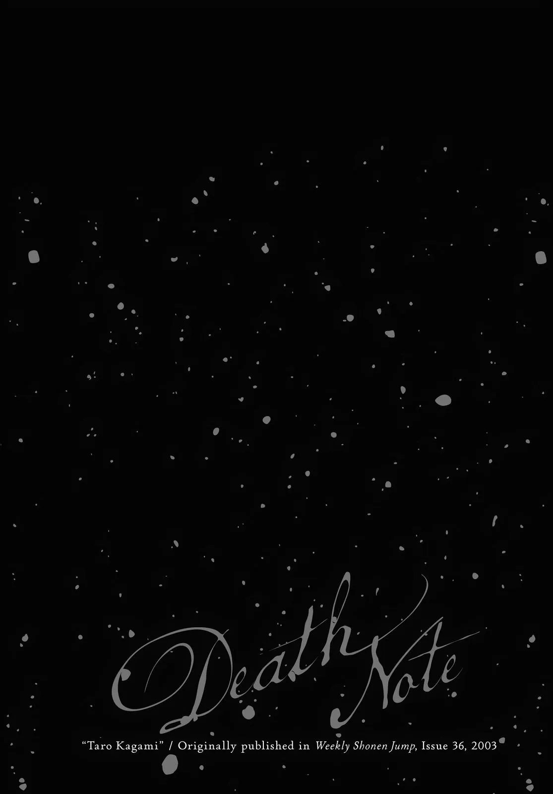 Read Death Note Manga Online