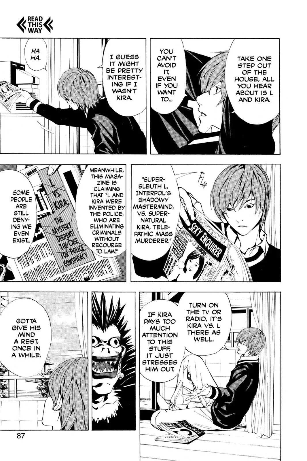 Read Death Note Manga Online