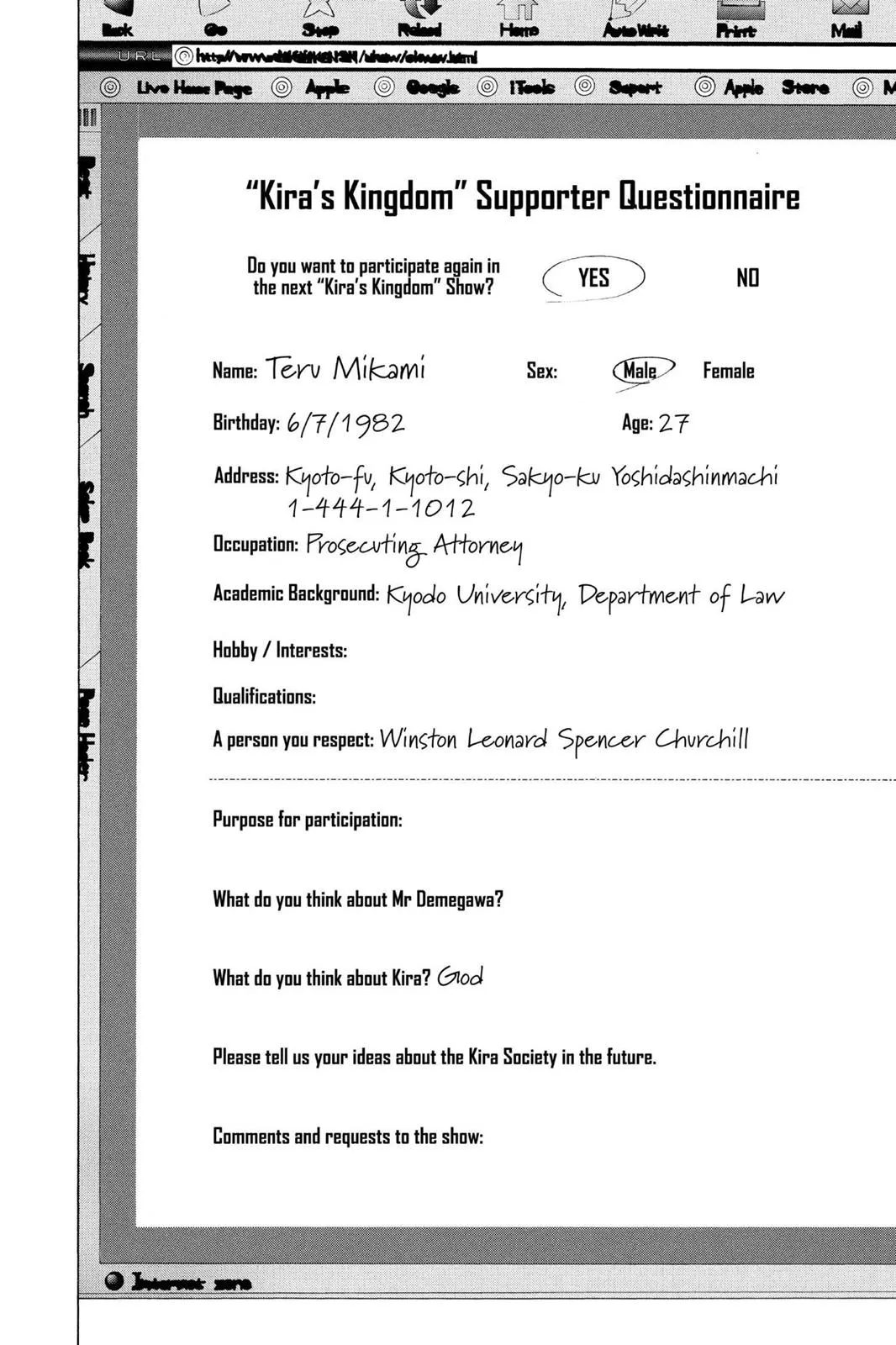 Read Death Note Manga Online