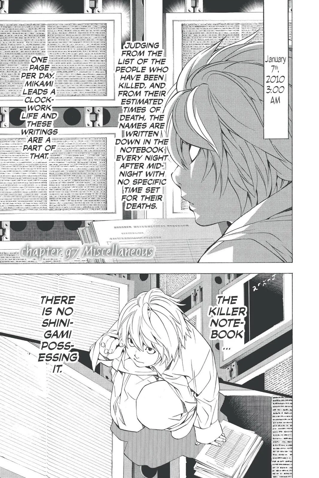 Read Death Note Manga Online