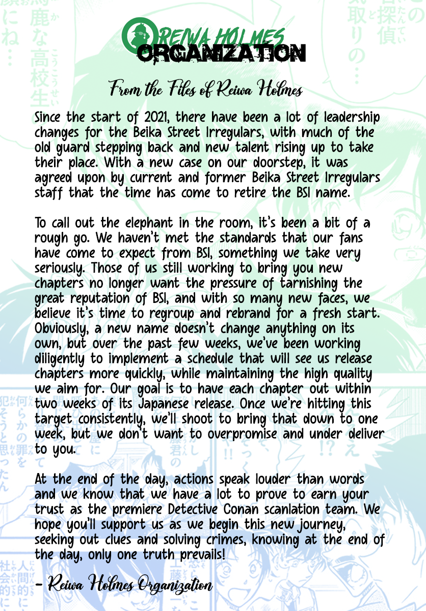 Read Detective Conan Manga Online