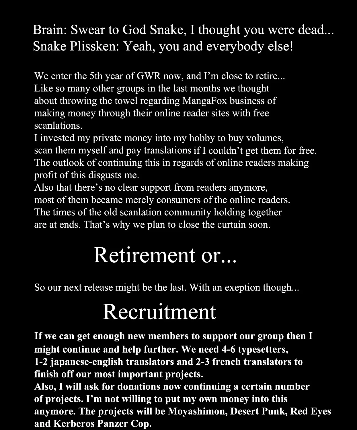 Read Dorohedoro Manga Online