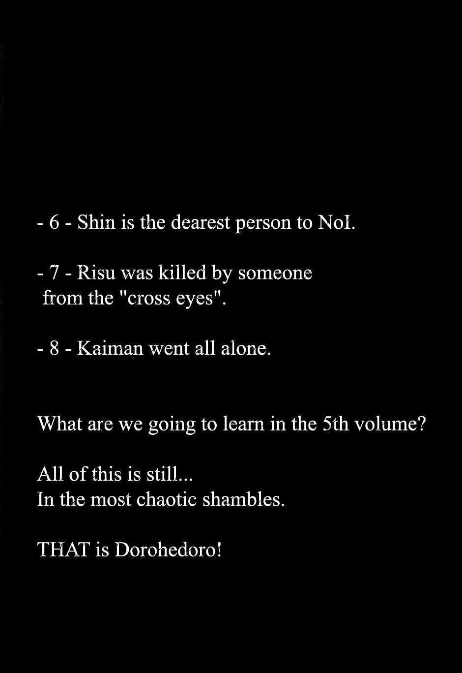 Read Dorohedoro Manga Online