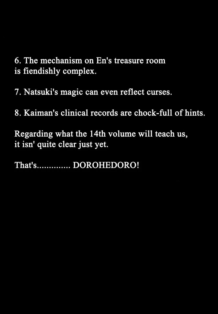 Read Dorohedoro Manga Online