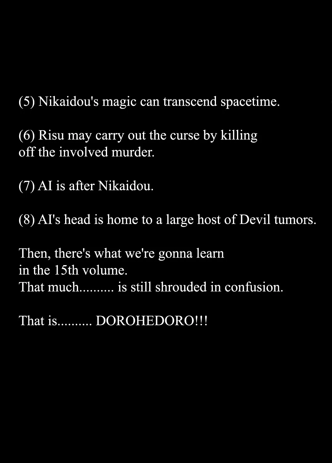 Read Dorohedoro Manga Online