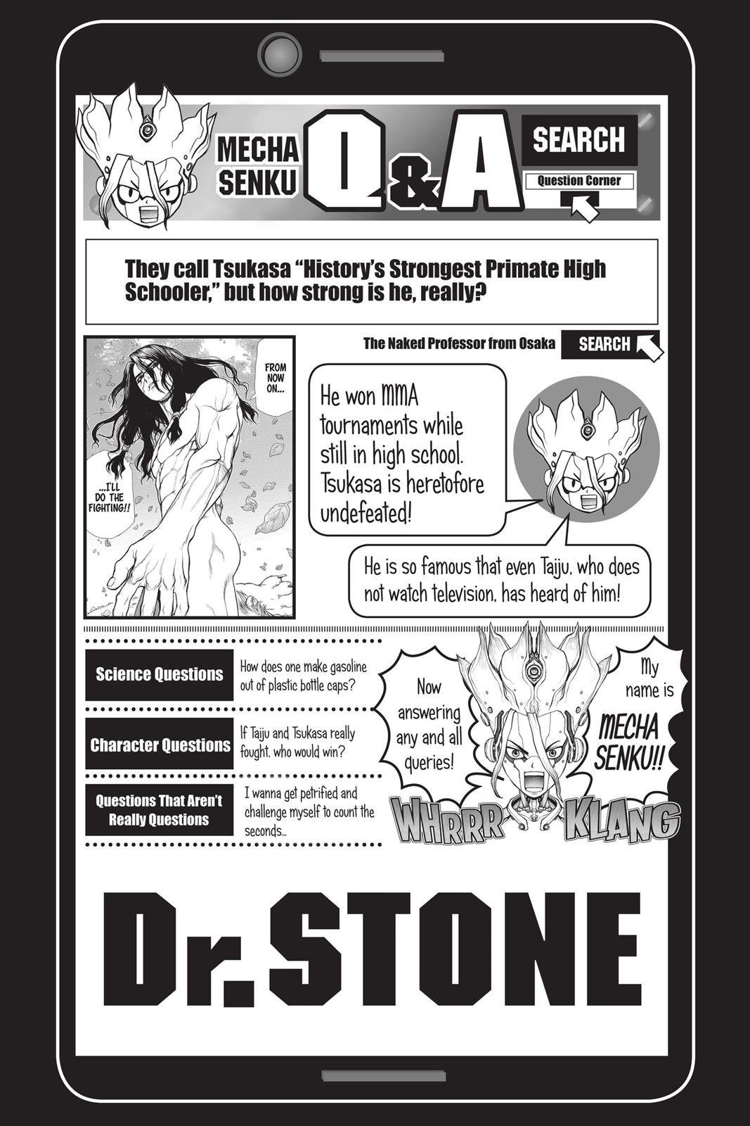 Read Dr. STONE Manga Online