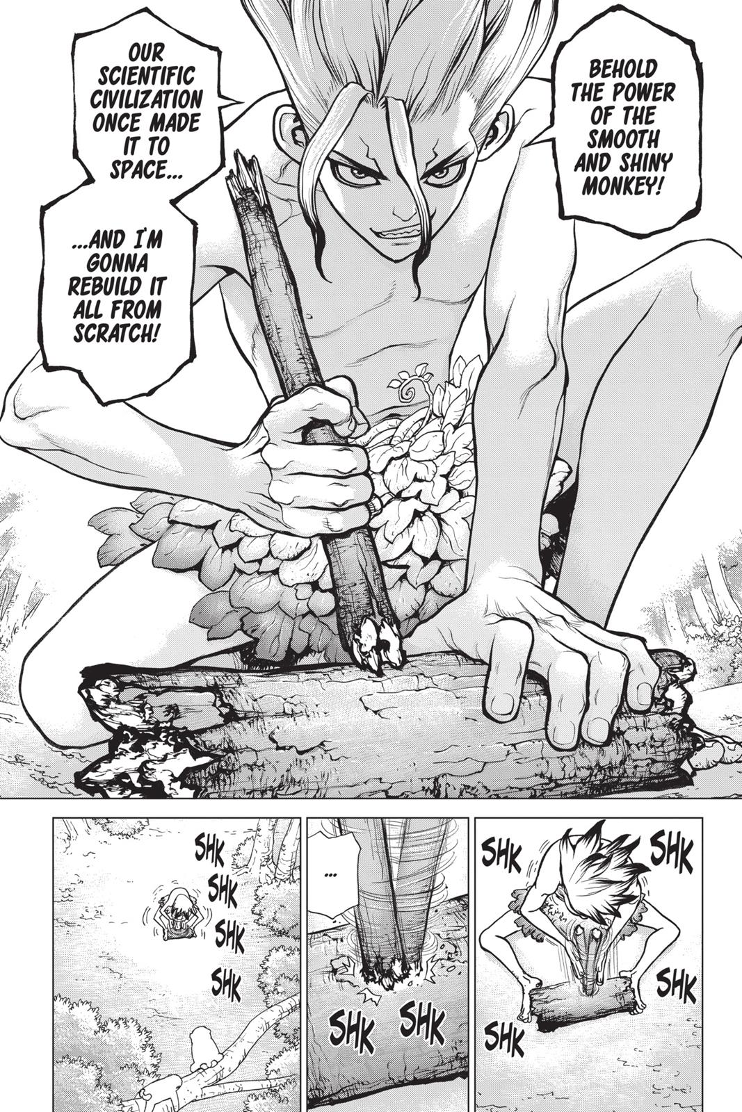 Read Dr. STONE Manga Online