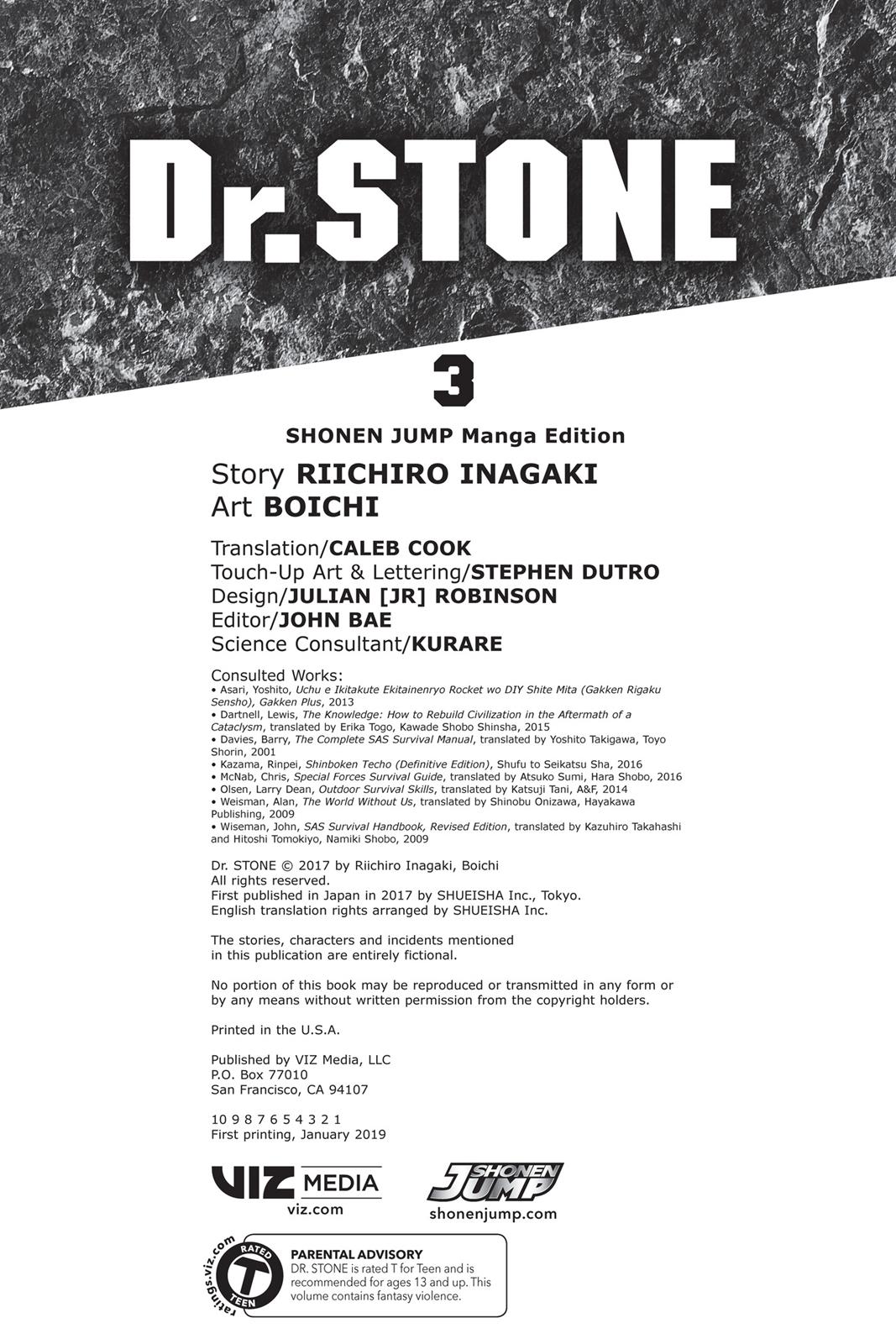 Read Dr. STONE Manga Online