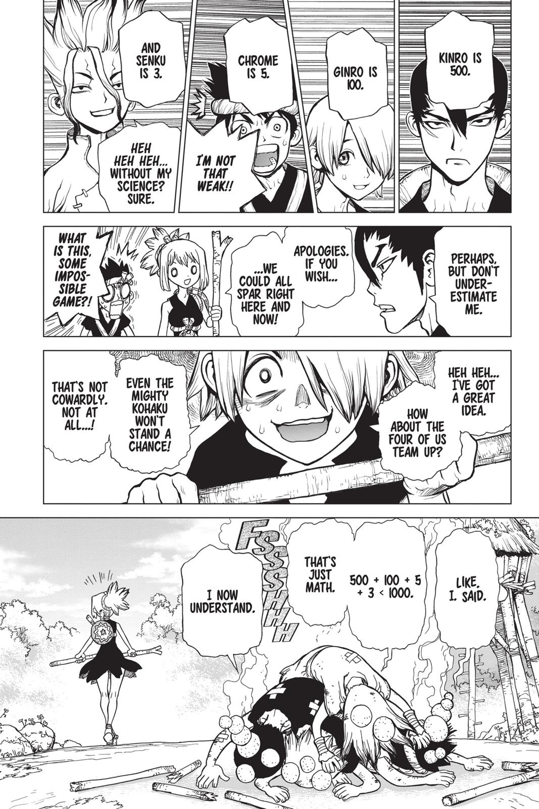 Read Dr. STONE Manga Online