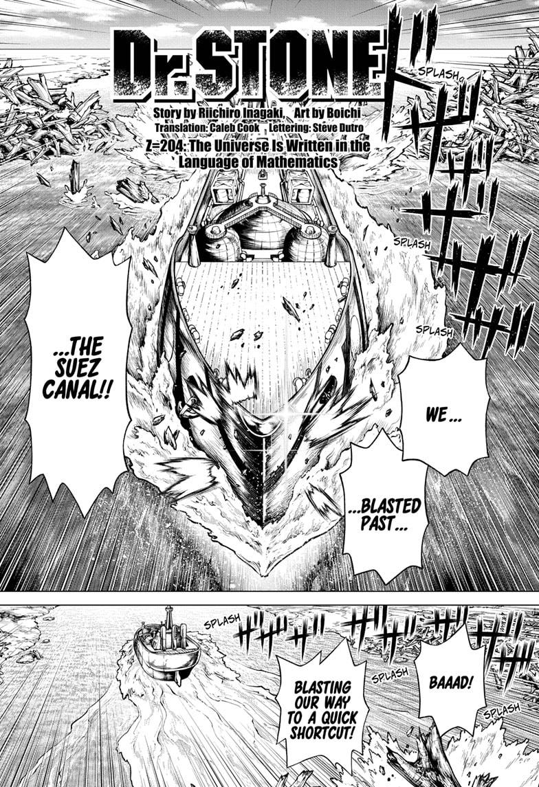 Read Dr. STONE Manga Online