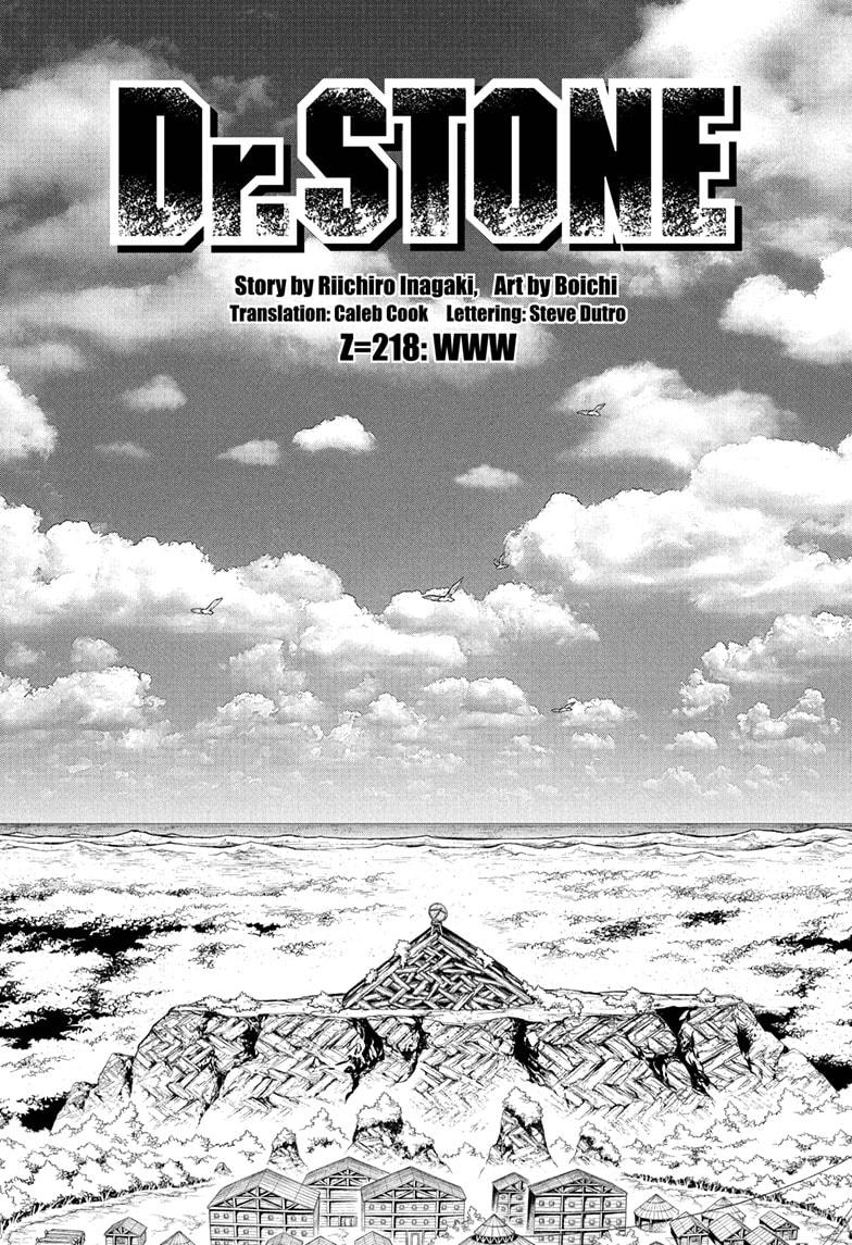 Read Dr. STONE Manga Online