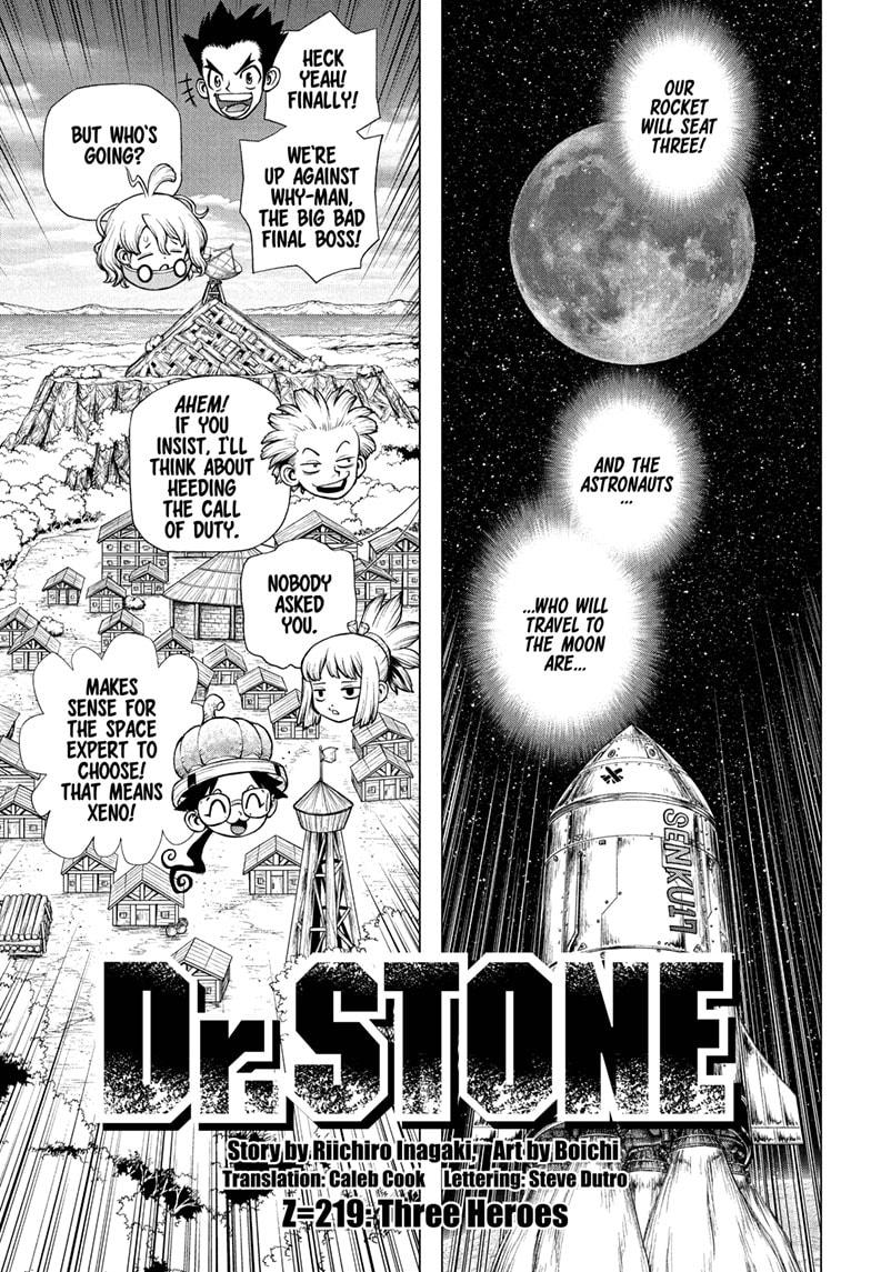 Read Dr. STONE Manga Online