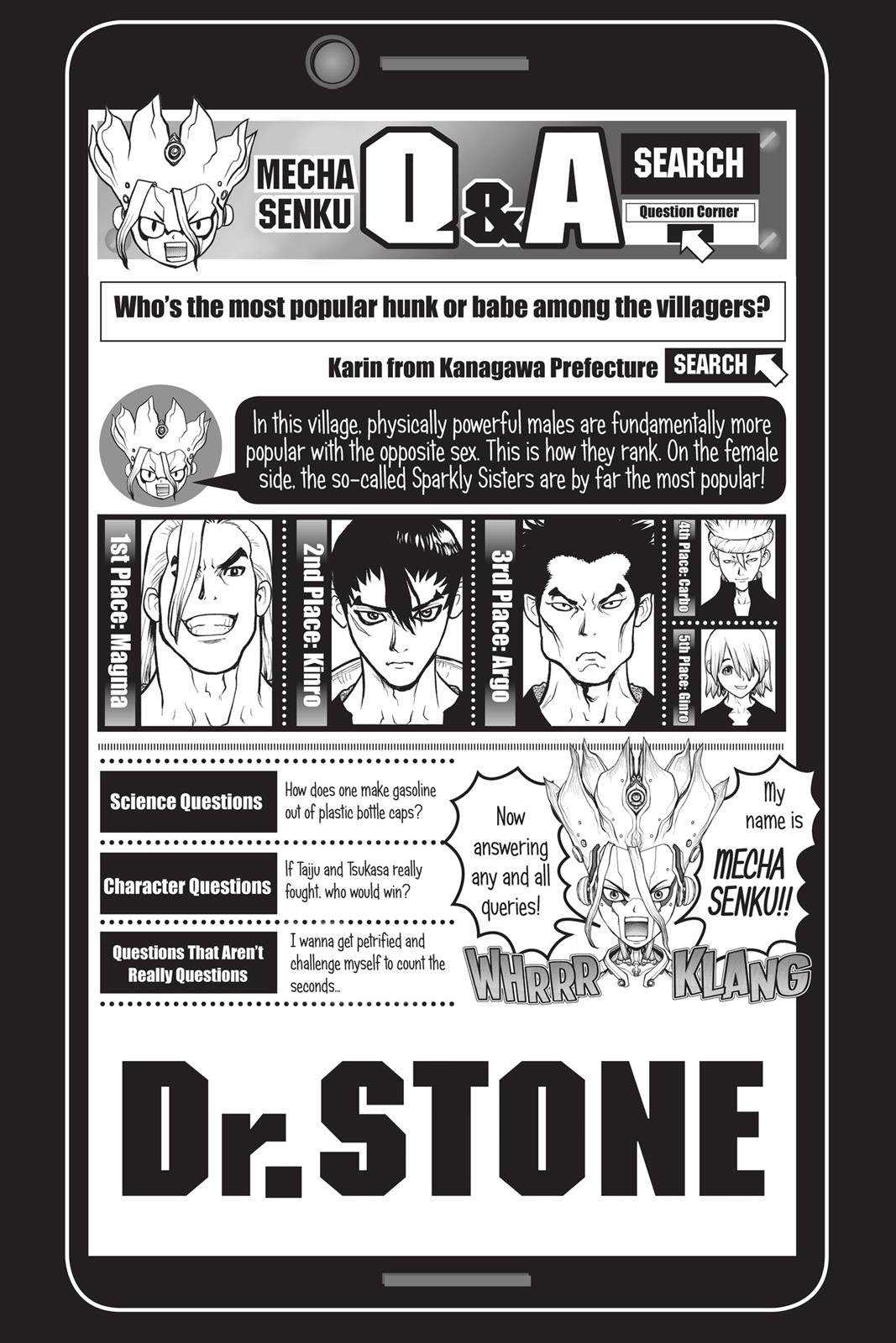 Read Dr. STONE Manga Online
