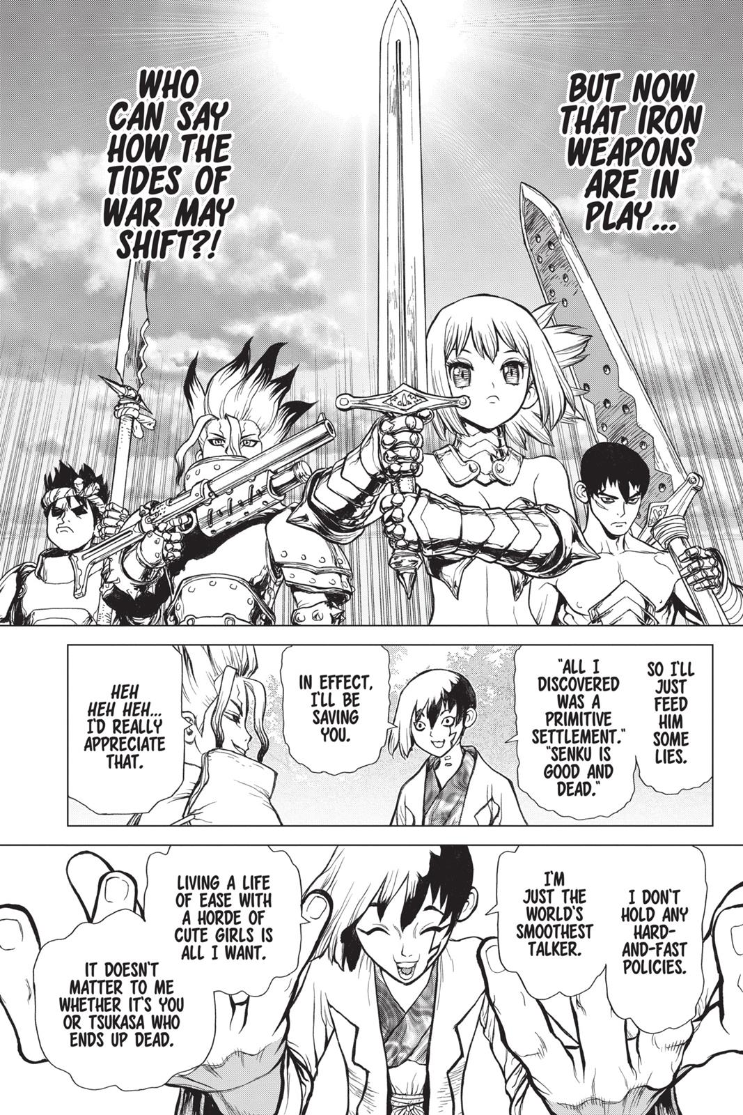 Read Dr. STONE Manga Online