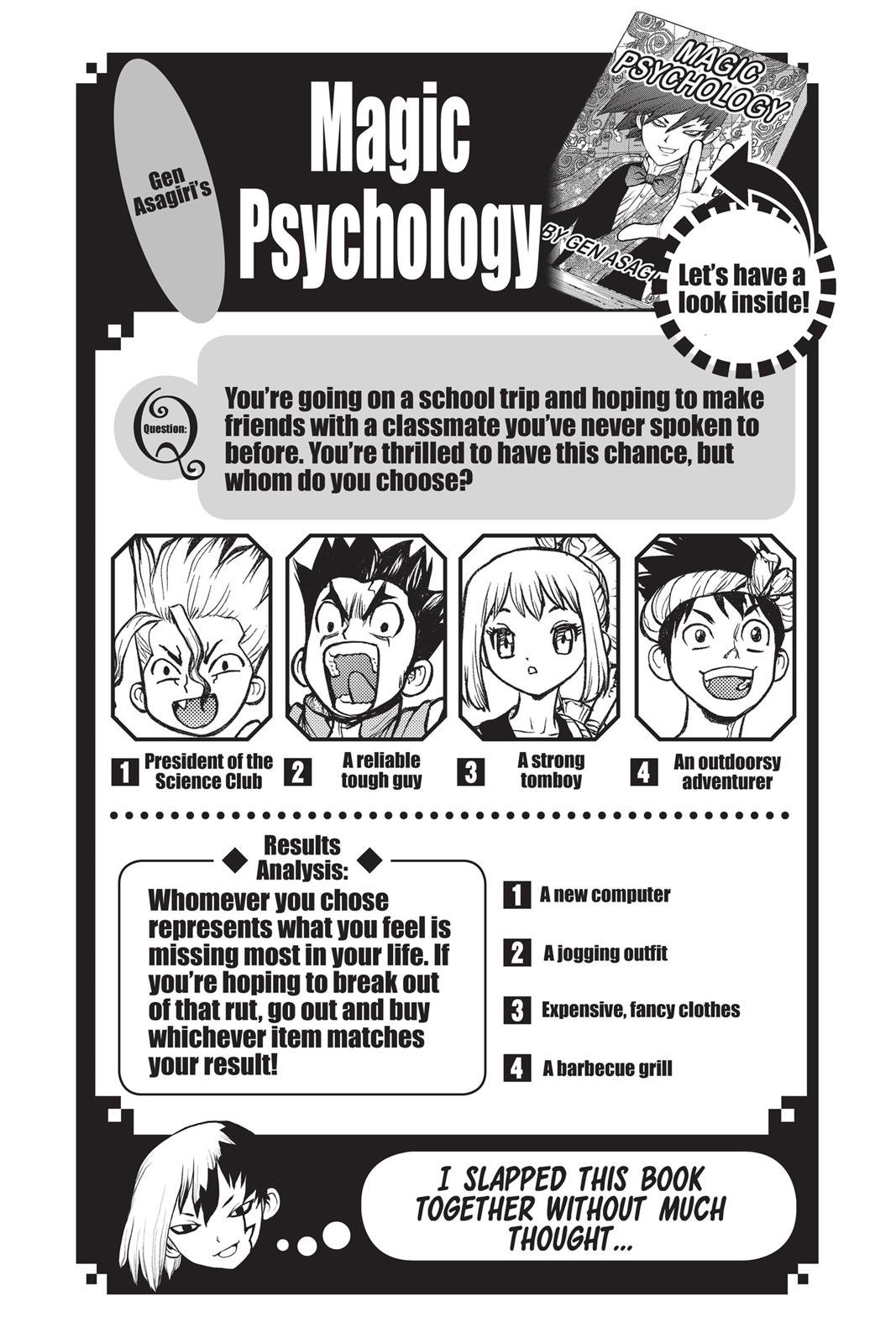 Read Dr. STONE Manga Online