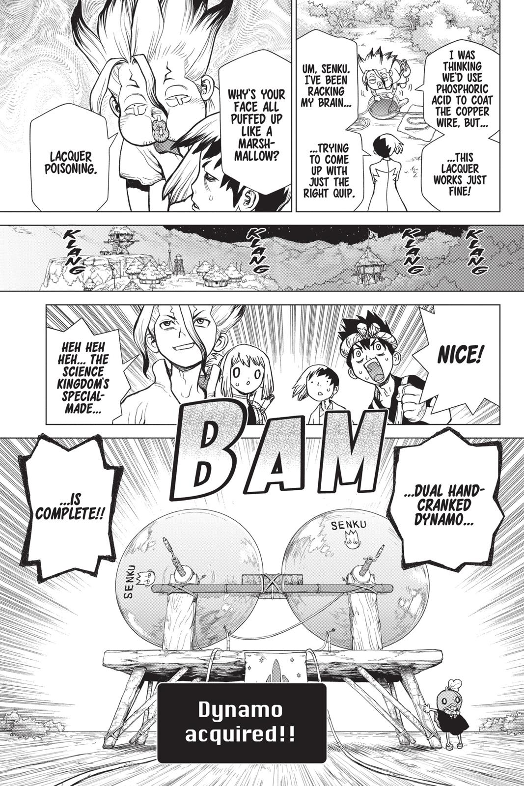 Read Dr. STONE Manga Online