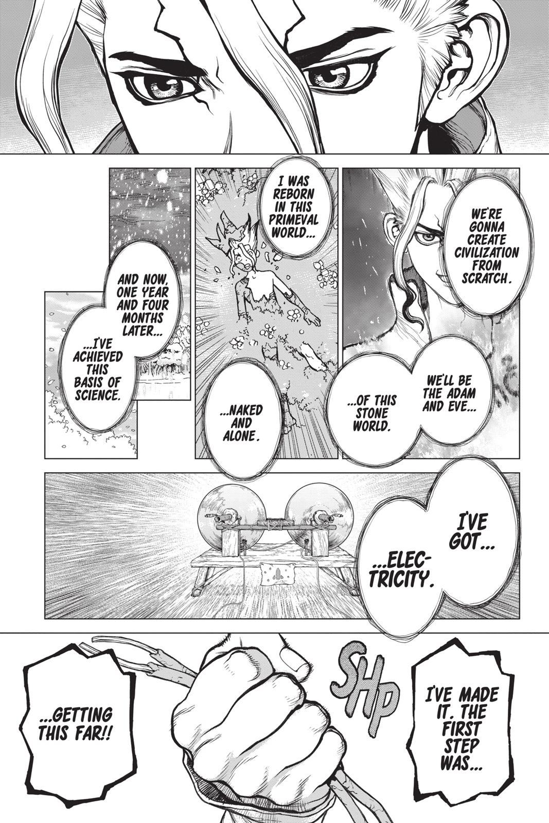 Read Dr. STONE Manga Online