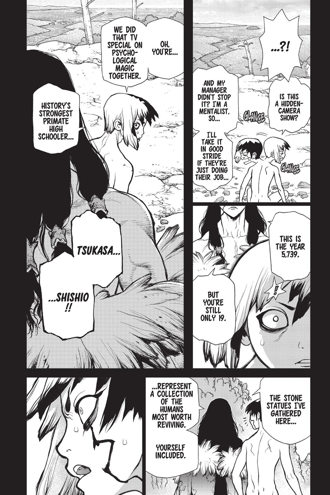 Read Dr. STONE Manga Online