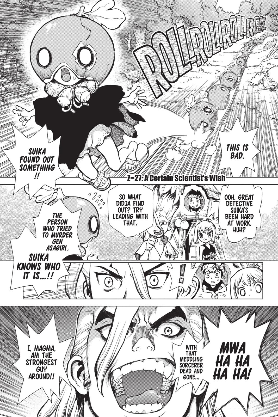 Read Dr. STONE Manga Online