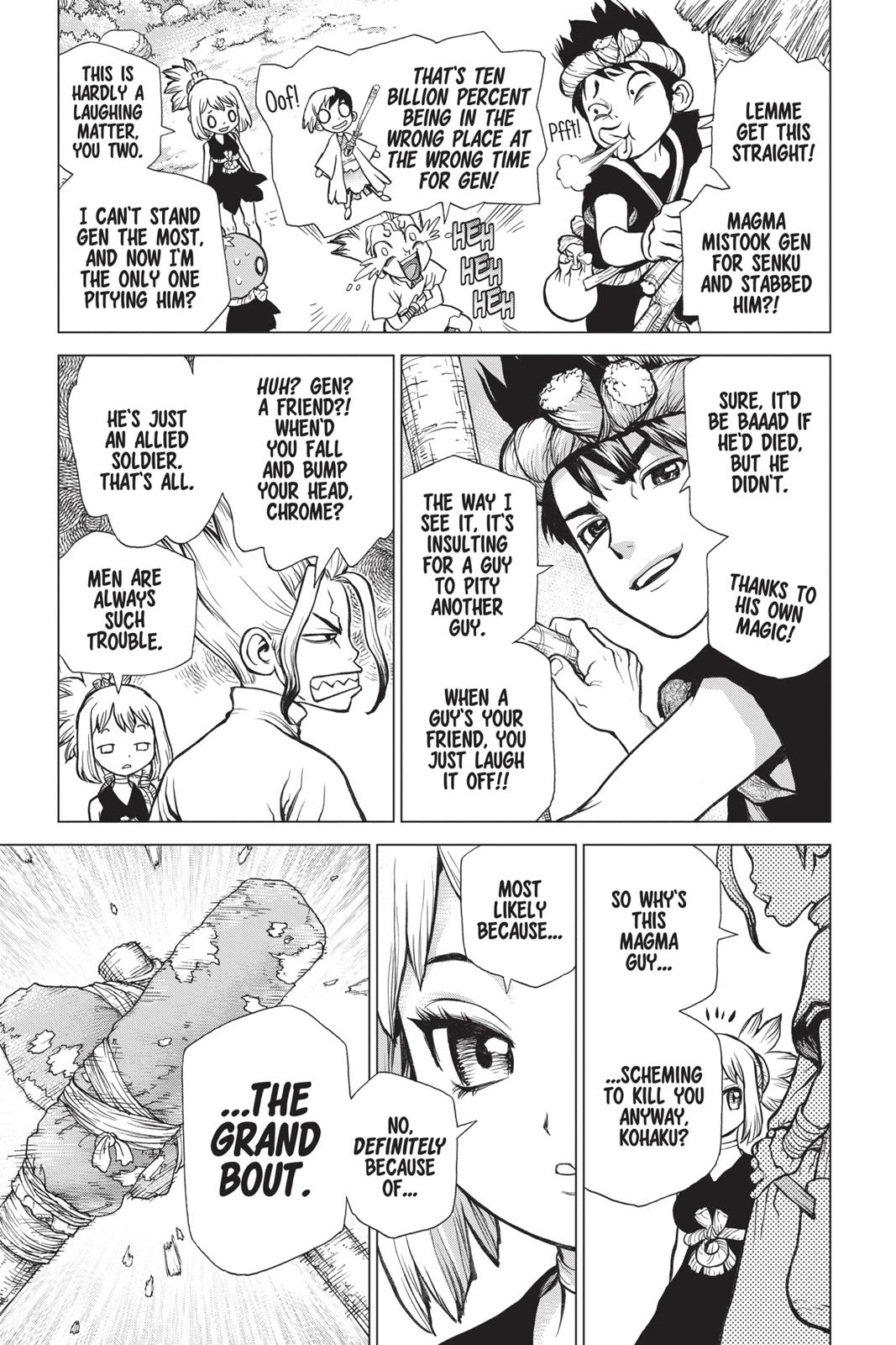 Read Dr. STONE Manga Online