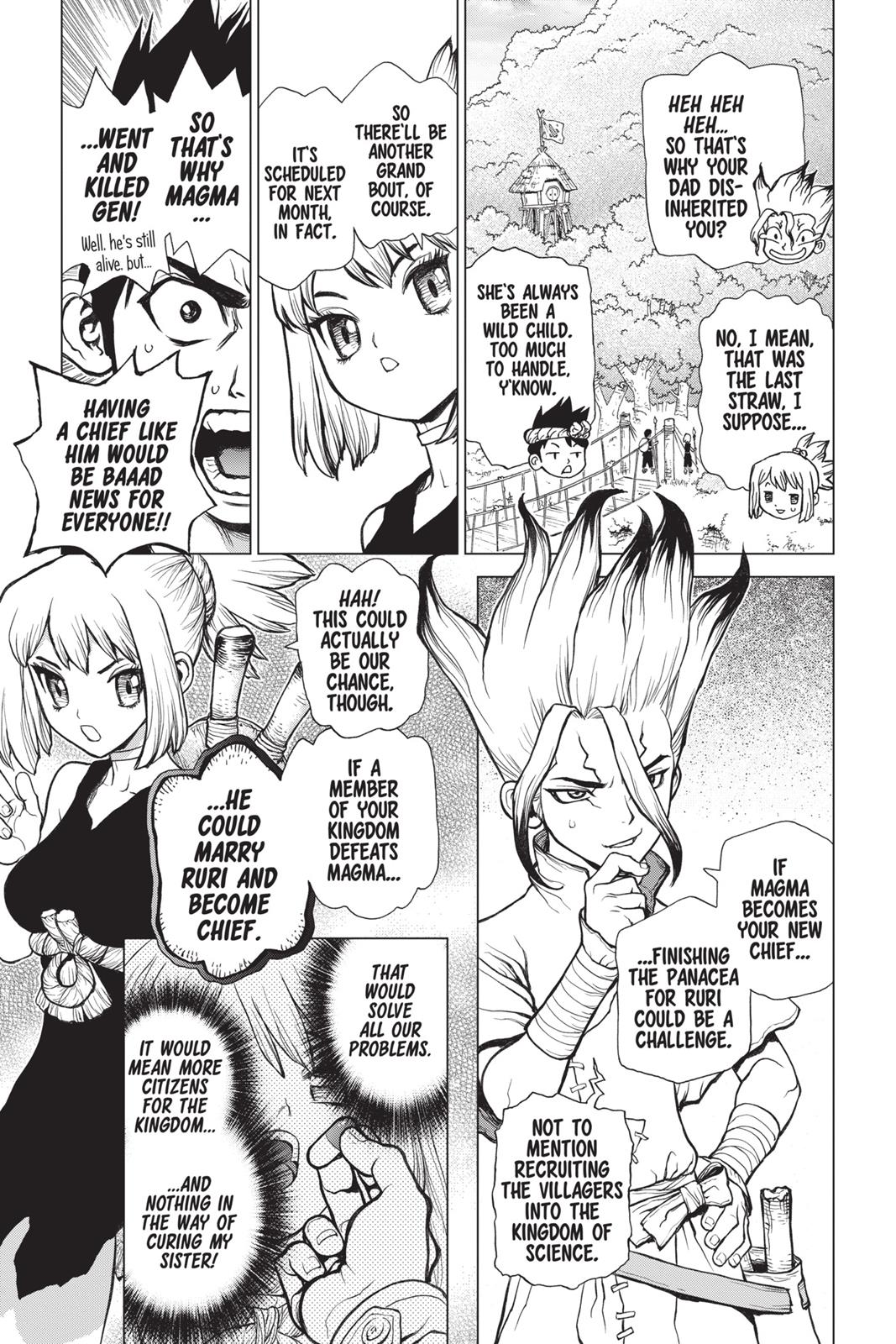 Read Dr. STONE Manga Online