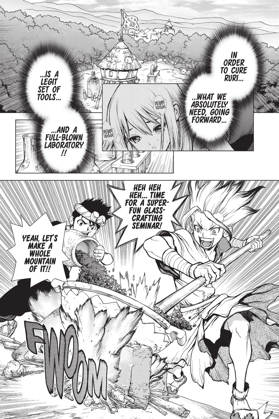 Read Dr. STONE Manga Online