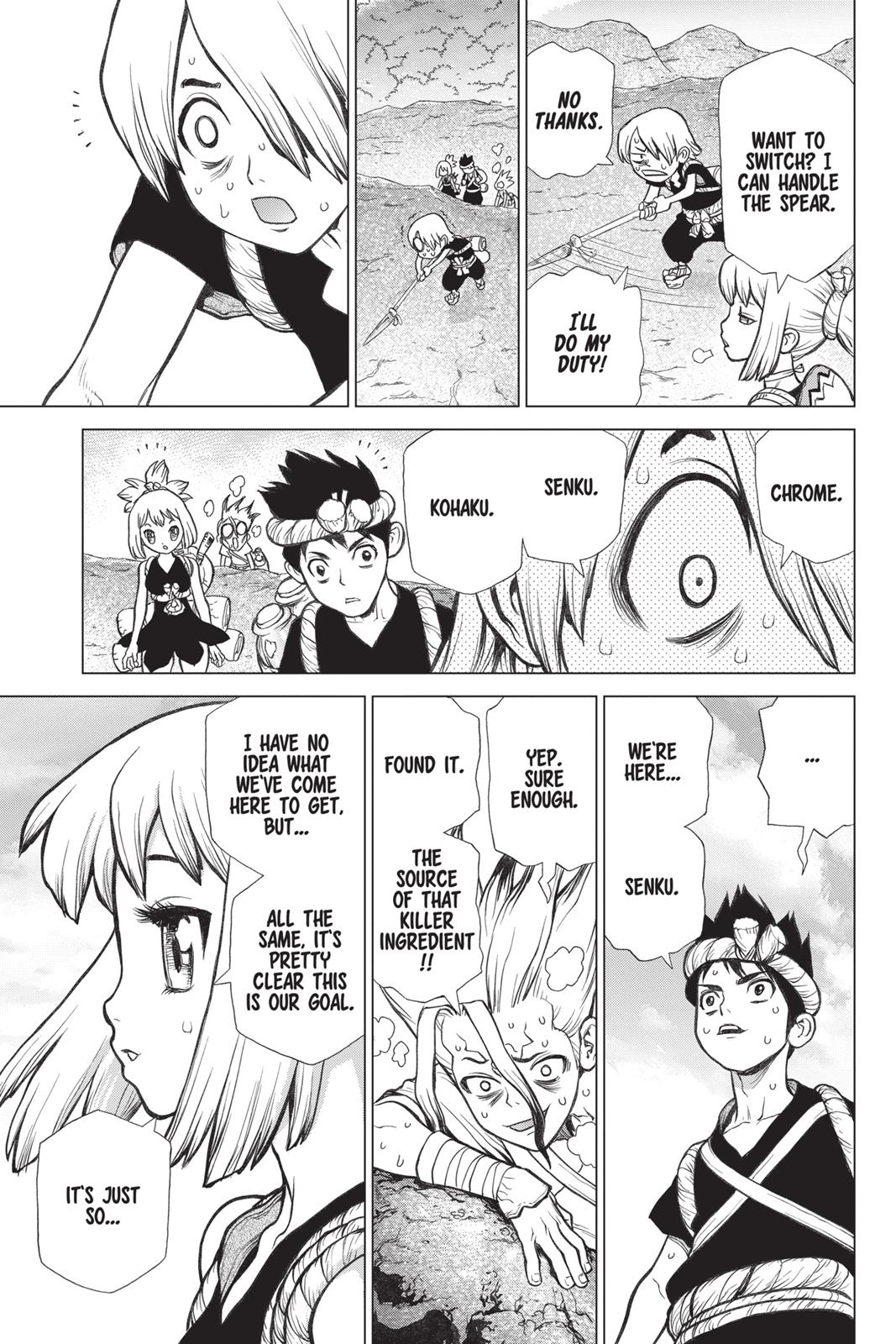 Read Dr. STONE Manga Online