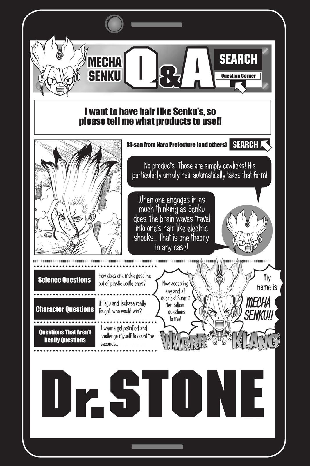 Read Dr. STONE Manga Online