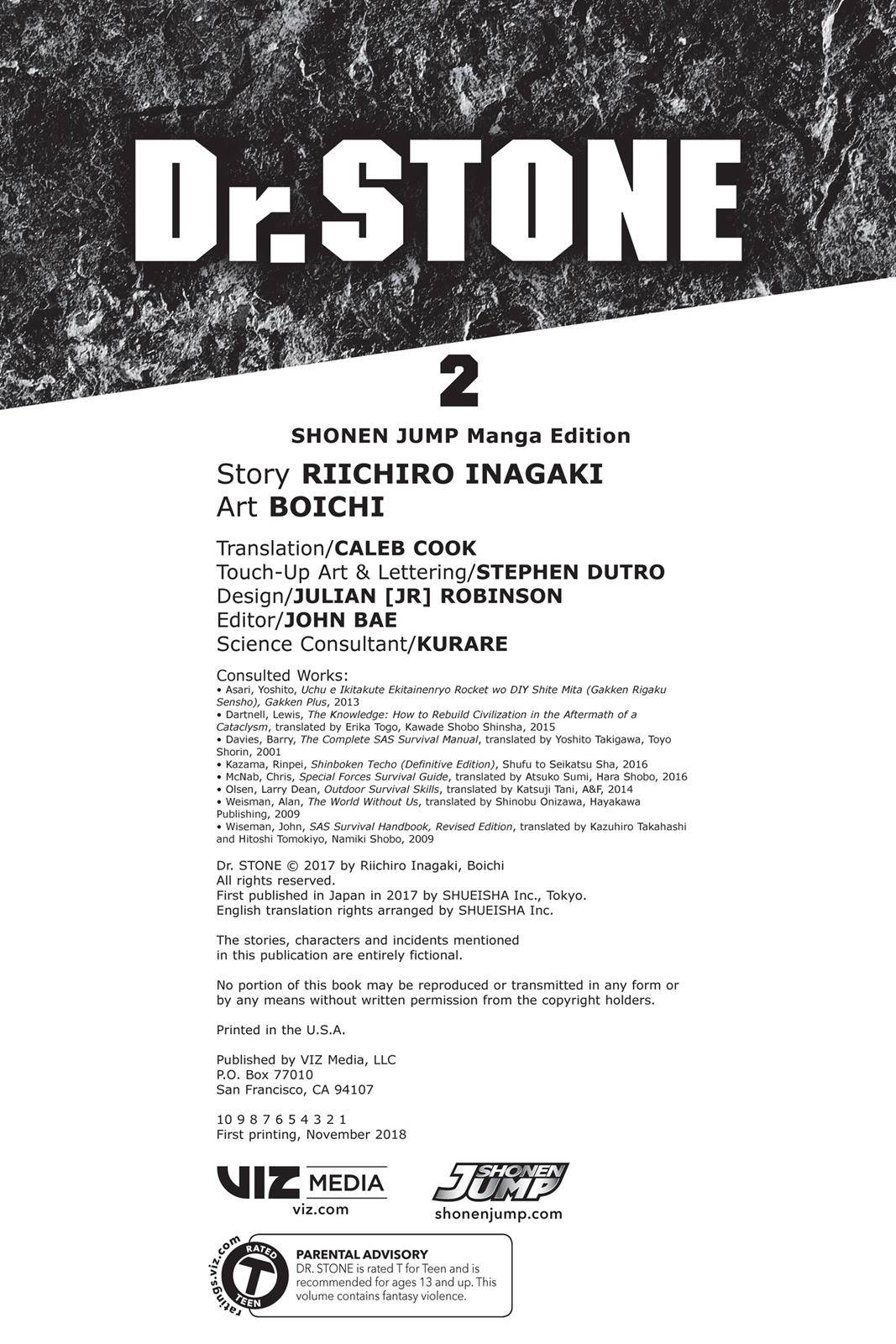 Read Dr. STONE Manga Online