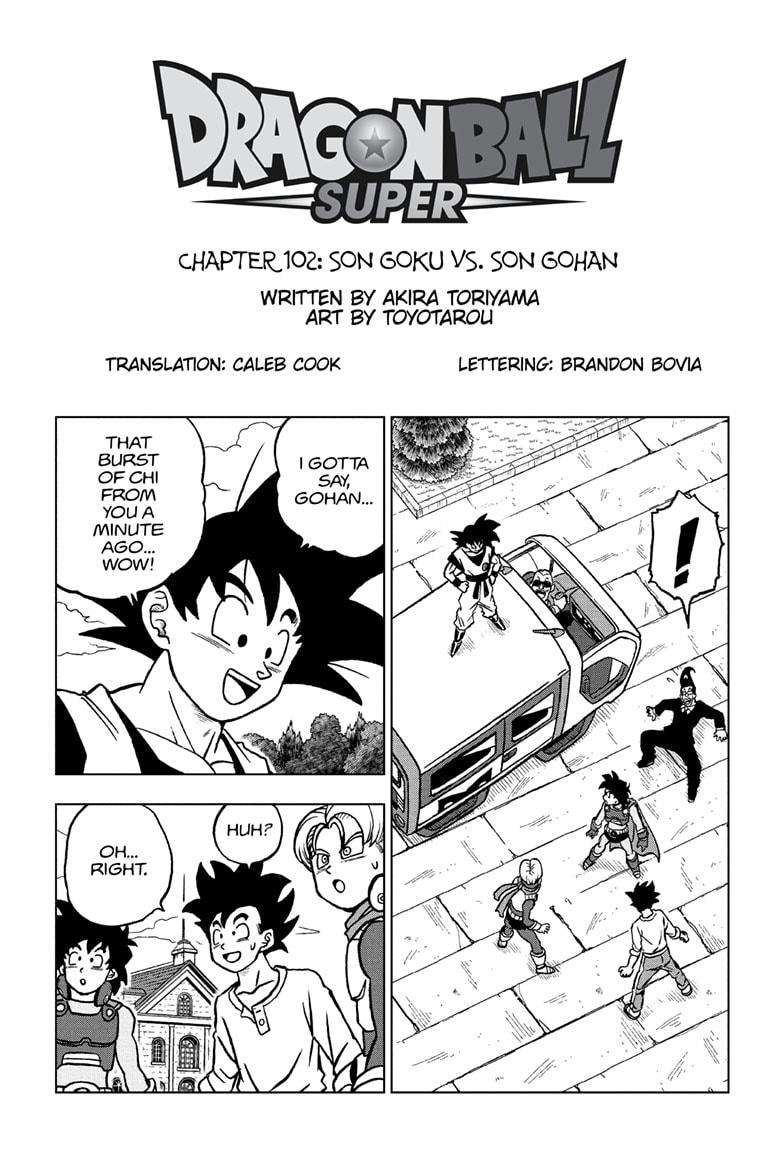 Read Dragon Ball Super Manga Online