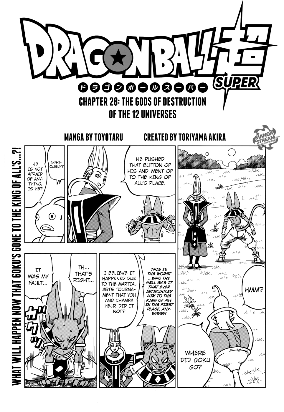 Read Dragon Ball Super Manga Online