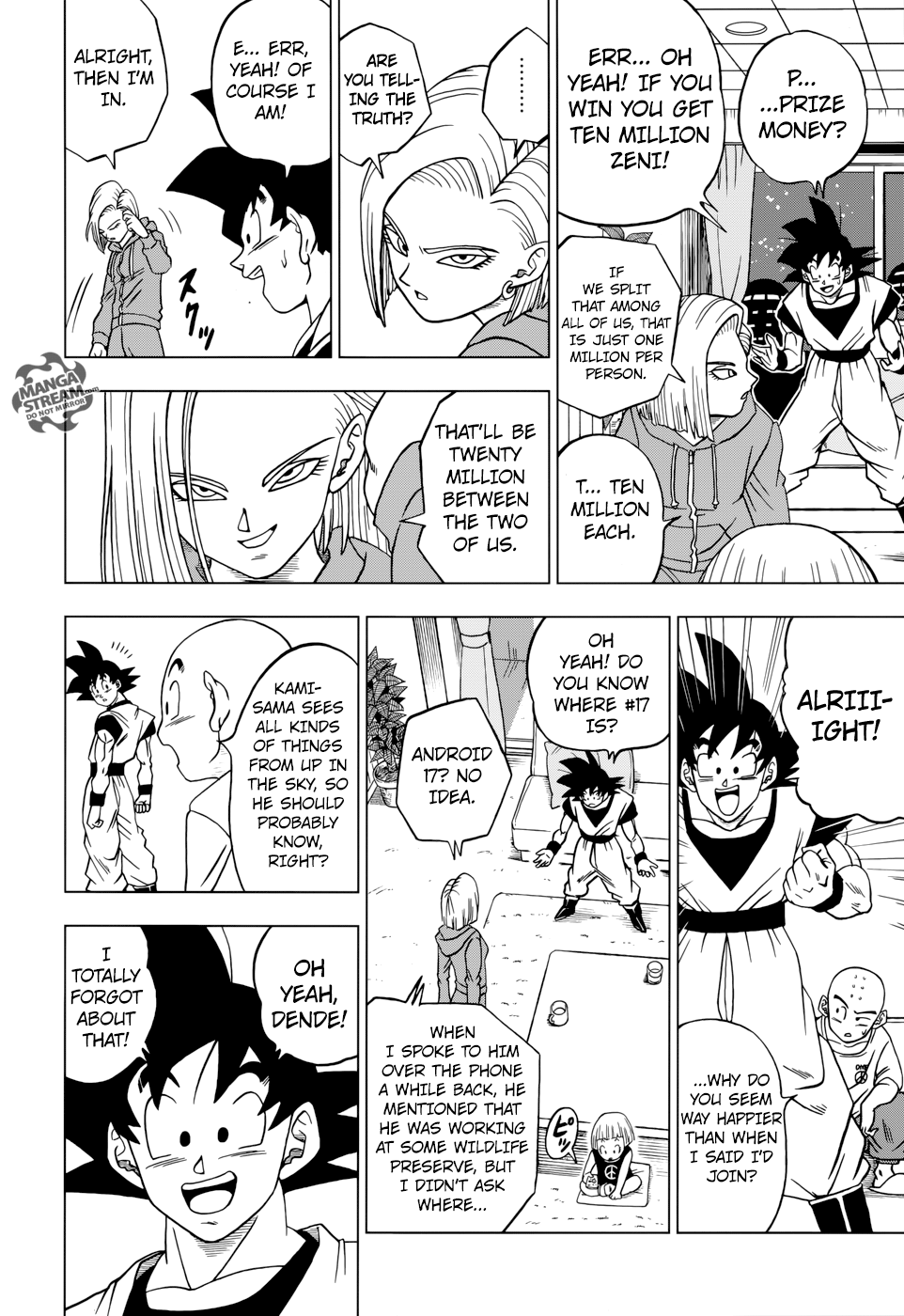 Read Dragon Ball Super Manga Online