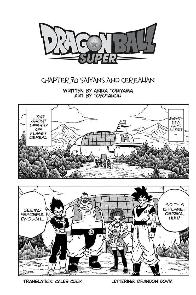 Read Dragon Ball Super Manga Online
