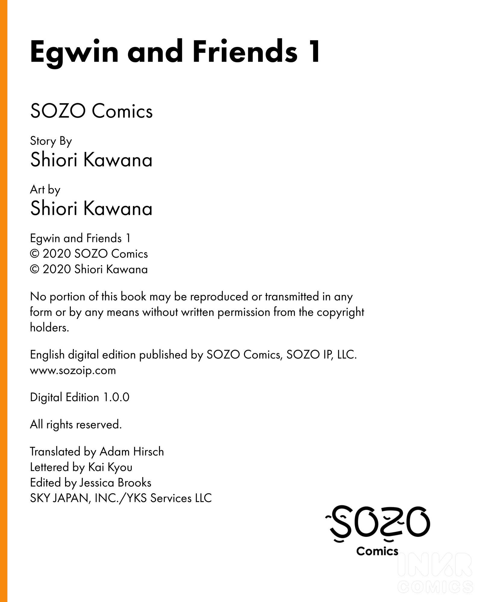 Read Egwin And Friends Manga Online