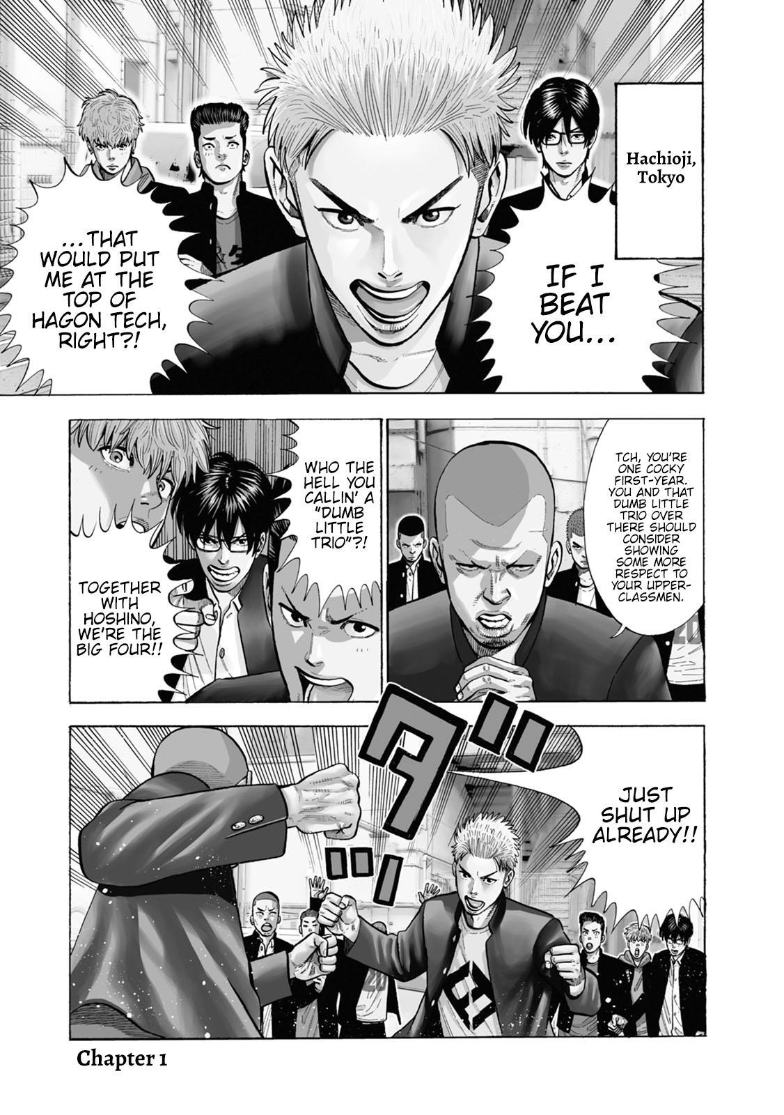 Read Eight Princes Go to the Teppen Manga Online