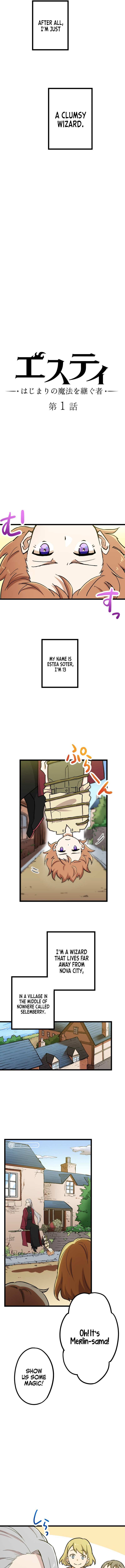 Read Estea- Hajimari no Mahou wo Tsugu Mono Manga Online