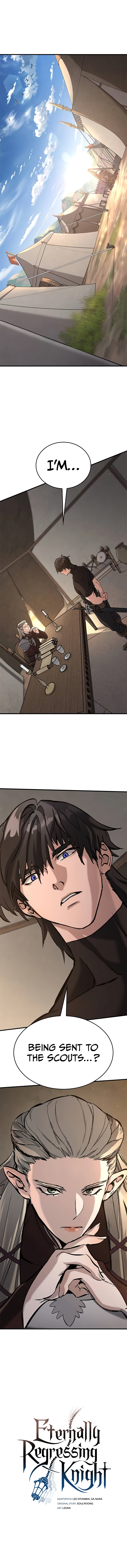 Read Eternally Regressing Knight Manga Online