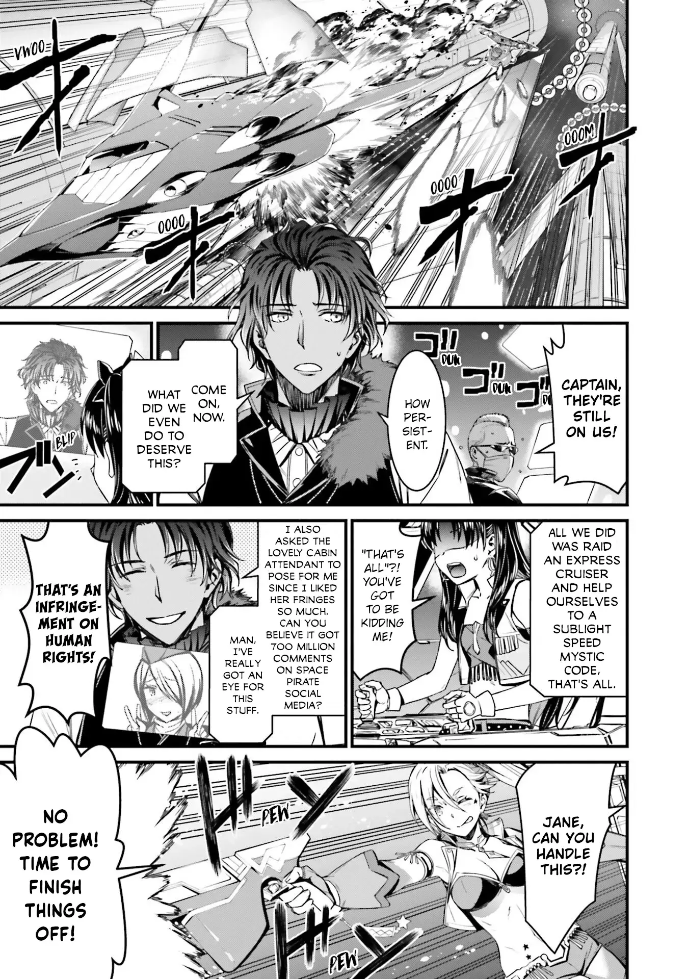Read Fate-Grand Order SABER WARS II Side Story- Jane & Ishtar ~A Shooting Star of a Million Light Years~ Manga Online