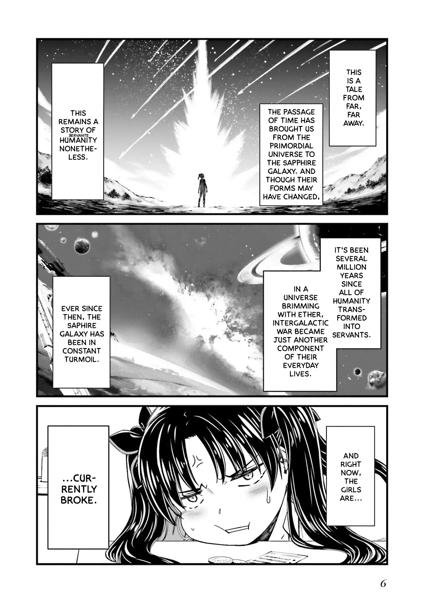 Read Fate-Grand Order SABER WARS II Side Story- Jane & Ishtar ~A Shooting Star of a Million Light Years~ Manga Online