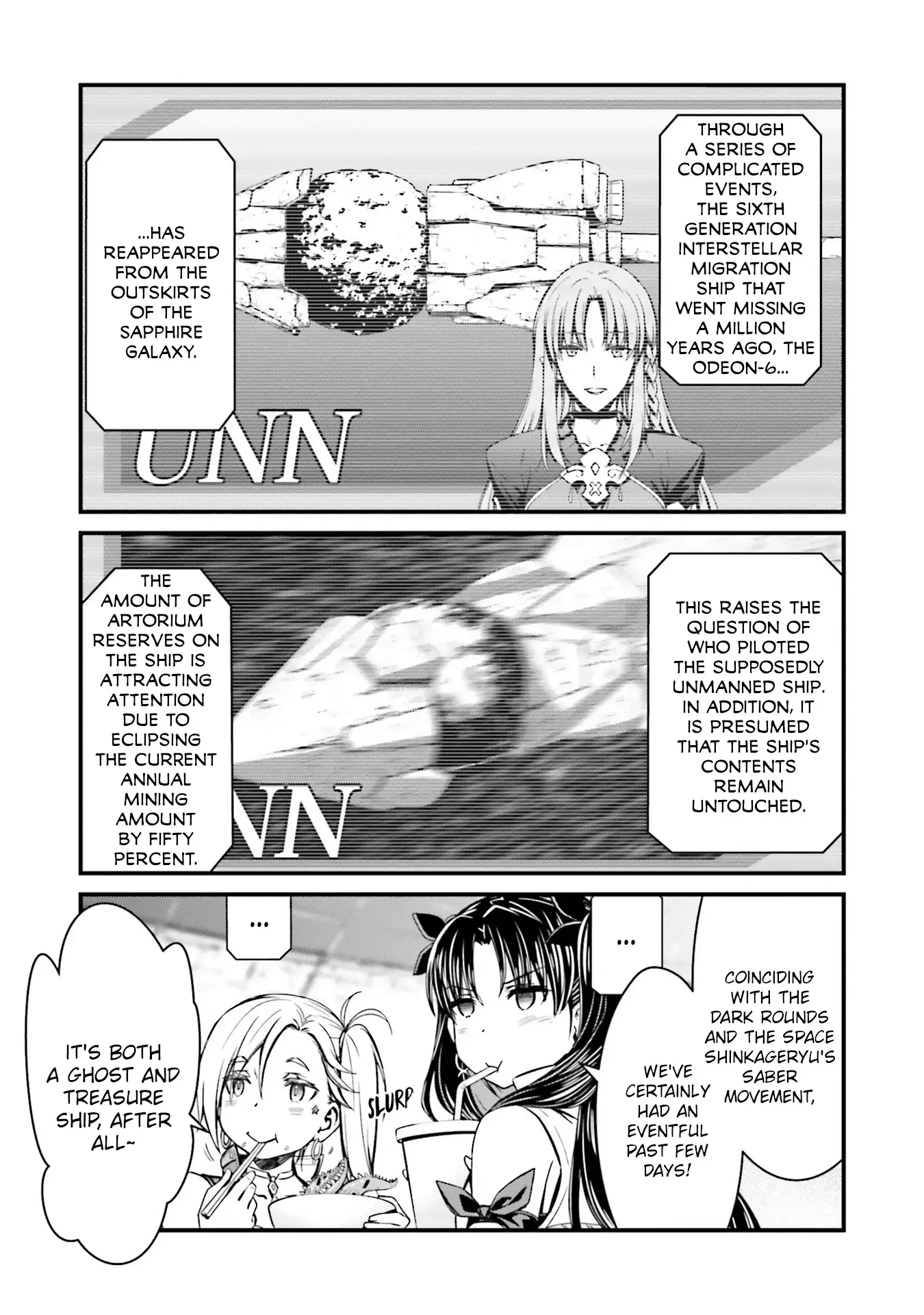 Read Fate-Grand Order SABER WARS II Side Story- Jane & Ishtar ~A Shooting Star of a Million Light Years~ Manga Online