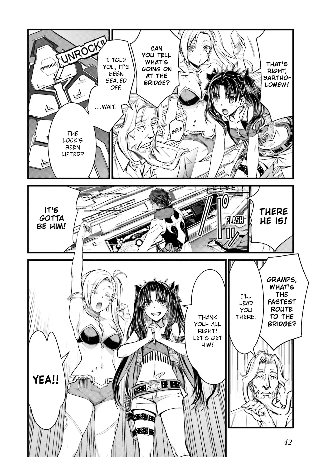 Read Fate-Grand Order SABER WARS II Side Story- Jane & Ishtar ~A Shooting Star of a Million Light Years~ Manga Online