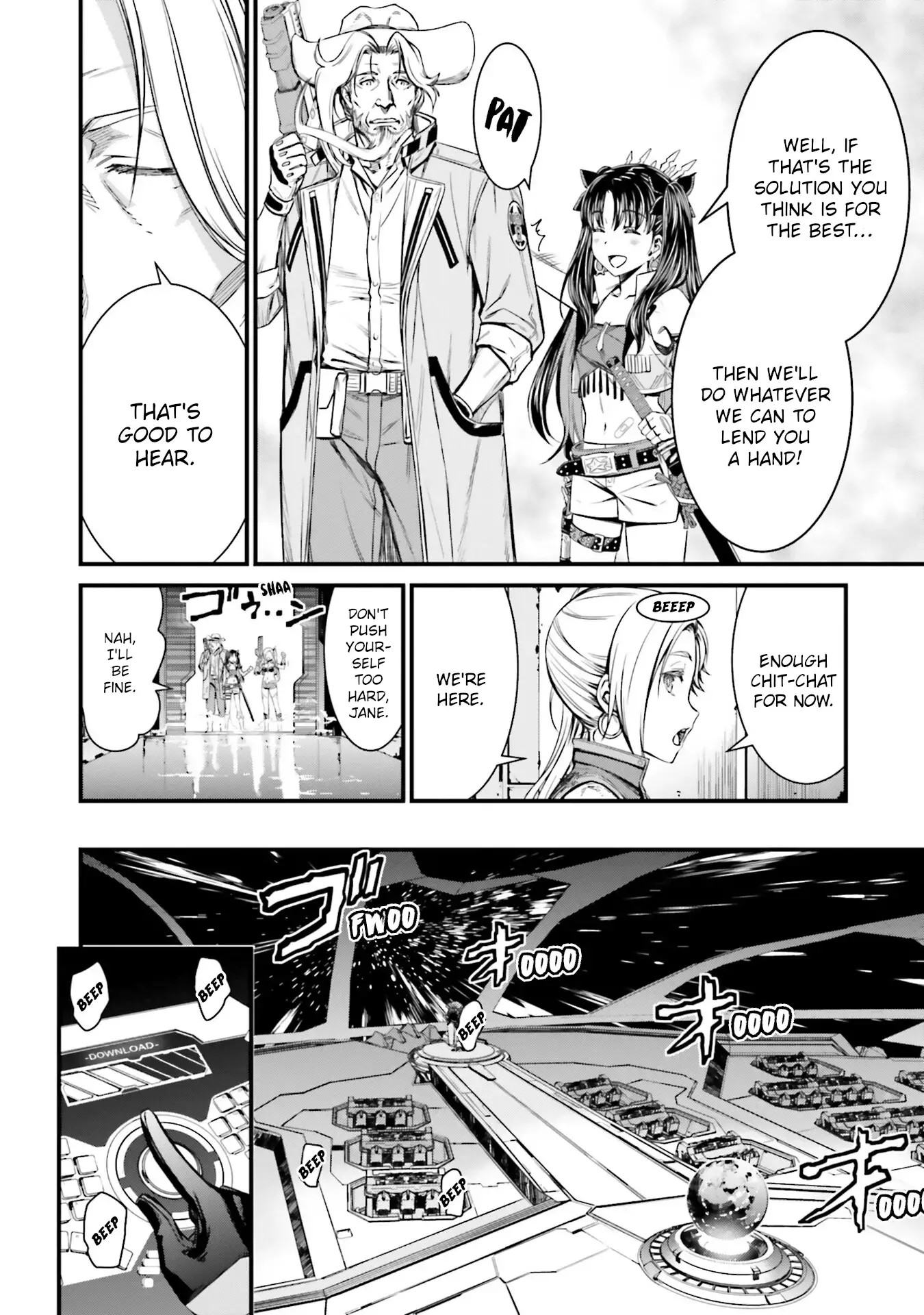 Read Fate-Grand Order SABER WARS II Side Story- Jane & Ishtar ~A Shooting Star of a Million Light Years~ Manga Online