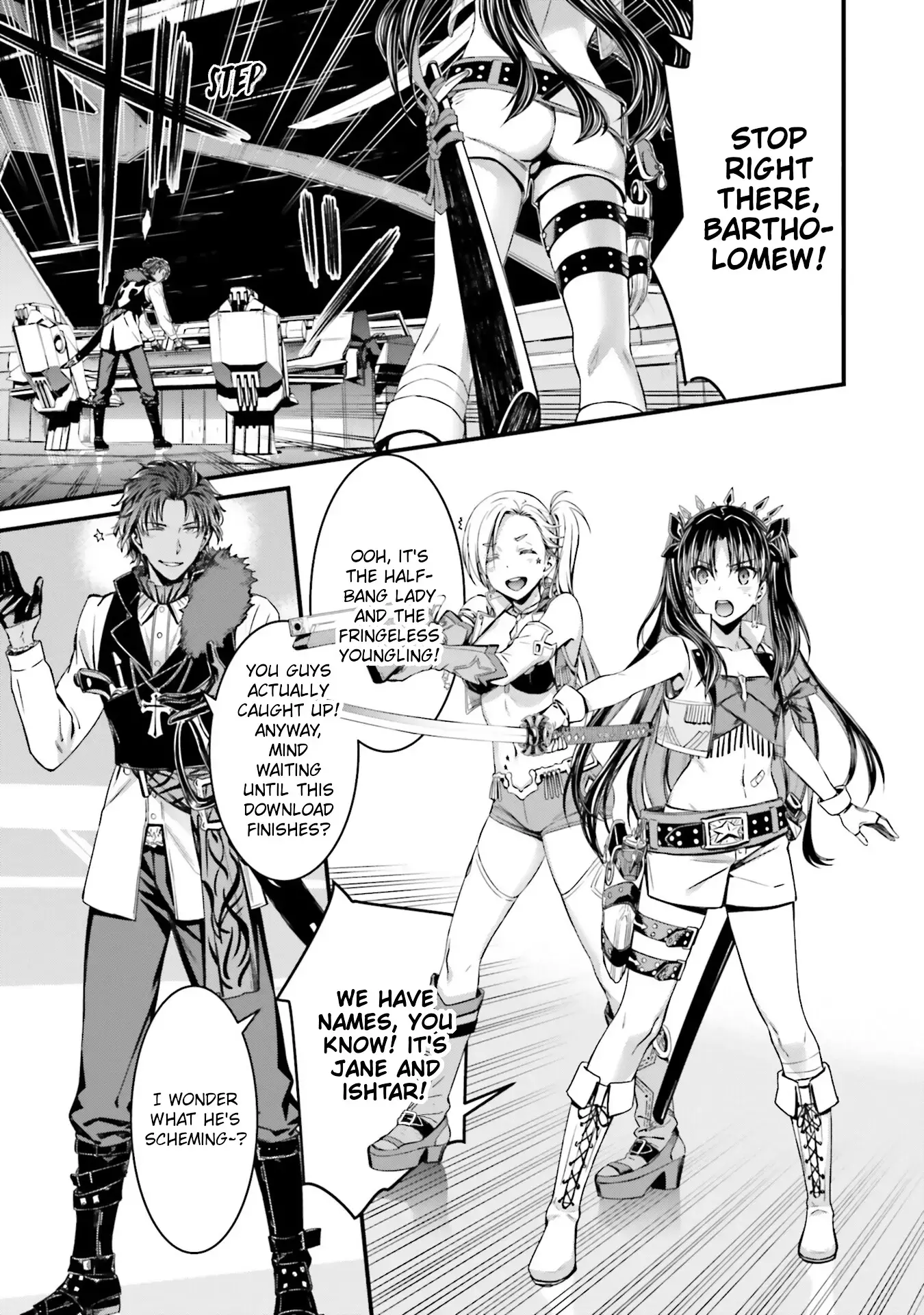 Read Fate-Grand Order SABER WARS II Side Story- Jane & Ishtar ~A Shooting Star of a Million Light Years~ Manga Online