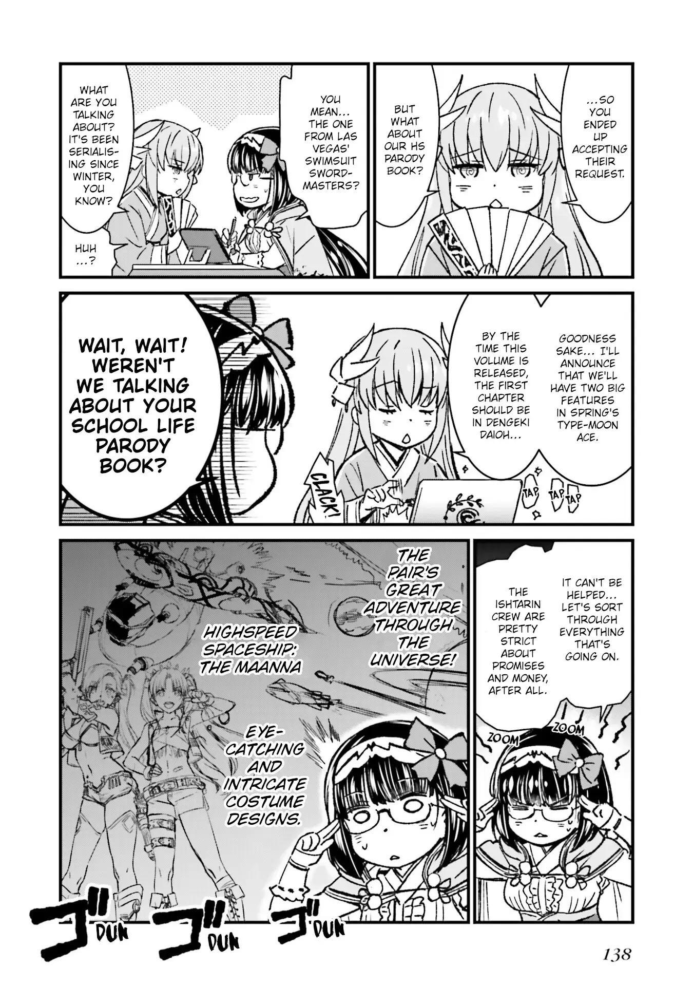 Read Fate-Grand Order SABER WARS II Side Story- Jane & Ishtar ~A Shooting Star of a Million Light Years~ Manga Online